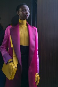 Backstage at Lanvin RTW Fall 2018
