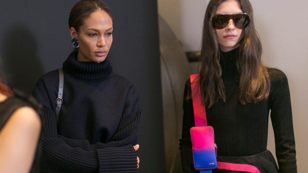 Backstage at Lanvin RTW Fall 2018