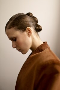 Backstage at Lucio Vanotti RTW Fall 2018