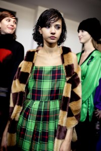Backstage at Marco De Vincenzo RTW Fall 2018