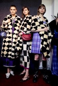 Backstage at Marco De Vincenzo RTW Fall 2018