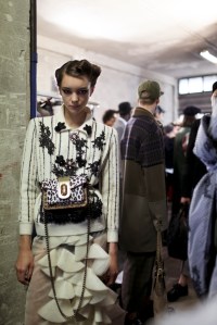Backstage at Antonio Marras RTW  Fall 2018