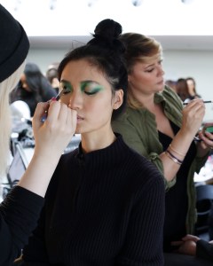 Backstage at Naeem Khan RTW Fall 2018