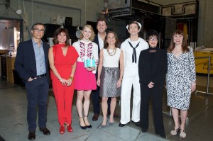 Program participants Jean-Pierre Frohlich, Donya Bommer, Claire Kretzschmar, Warren Carlyle, Katherine Brown, Harrison Coll, Chita Rivera, and Patricia McBride.