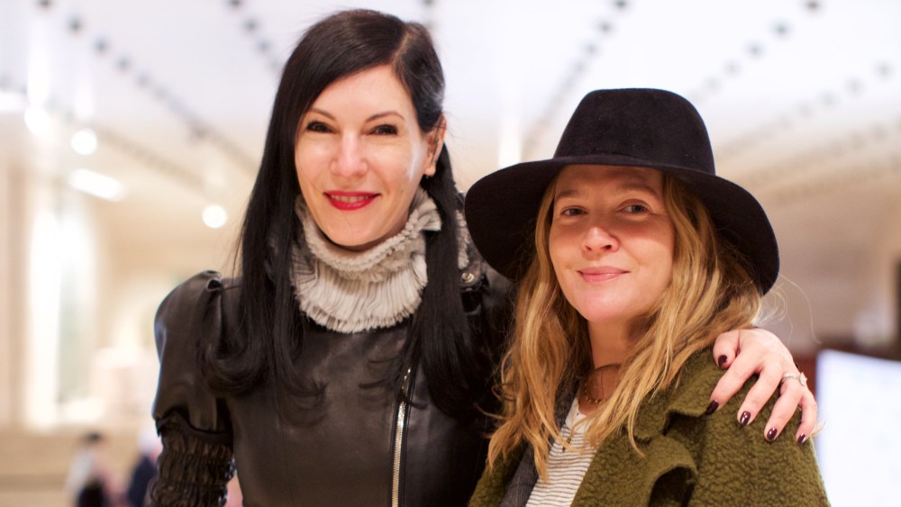 Jill Kargman and Drew Barrymore.
