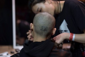 Backstage at Ovadia and Sons Men's Fall 2018