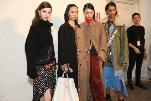 Backstage at 3.1 Phillip Lim RTW Fall 2018
