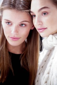 Backstage at Ralph Lauren RTW Fall 2018