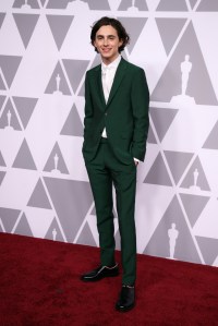 Timothee Chalamet The Academy Awards Nominees Luncheon, Los Angeles, USA - 05 Feb 2018