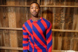 Michael B. Jordan in the front rowCalvin Klein show, Front Row, Fall Winter 2018, New York Fashion Week, USA - 13 Feb 2018
