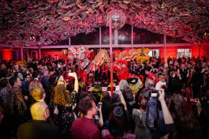 Atmosphere Mr Chow 50th Anniversary celebration, Inside, Los Angeles, USA - 16 Feb 2018