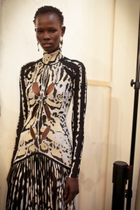 Backstage at Roberto Cavalli RTW Fall 2018