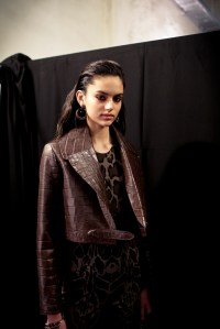 Backstage at Roberto Cavalli RTW Fall 2018