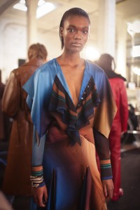 Backstage at Roberto Cavalli RTW Fall 2018