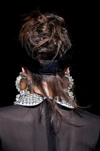 A detail of Tom Ford RTW Fall 2018