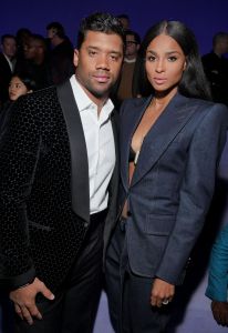 Ciara and Russell Wilson