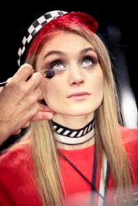 Backstage at Tommy Hilfiger RTW Fall 2018
