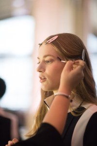 Backstage at Tory Burch RTW Fall 2018