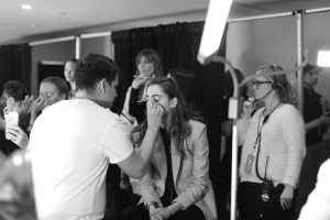 Backstage at Ulla Johnson RTW Fall 2018