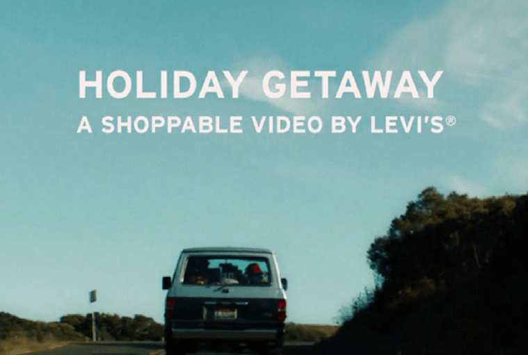Levi’s Launches Shoppable Video the Holidays