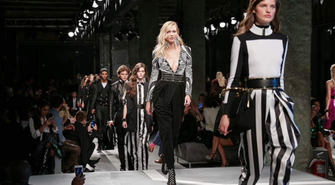 Balmain x H&M Marches ’90s Beat