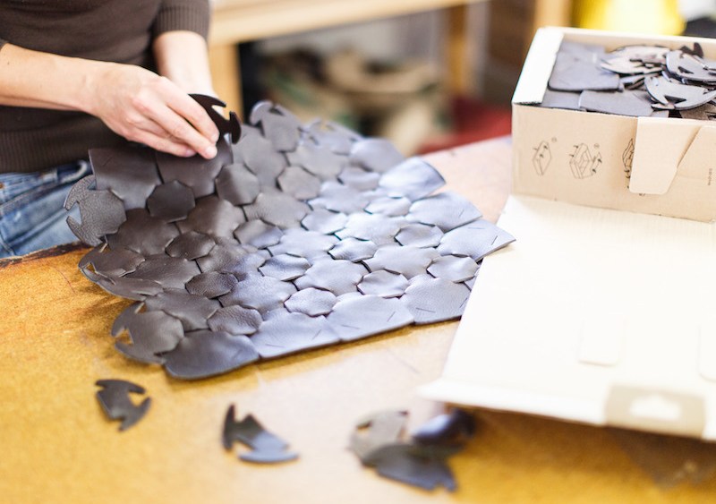Burberry Launches Partnership Upcycle Leather Scraps