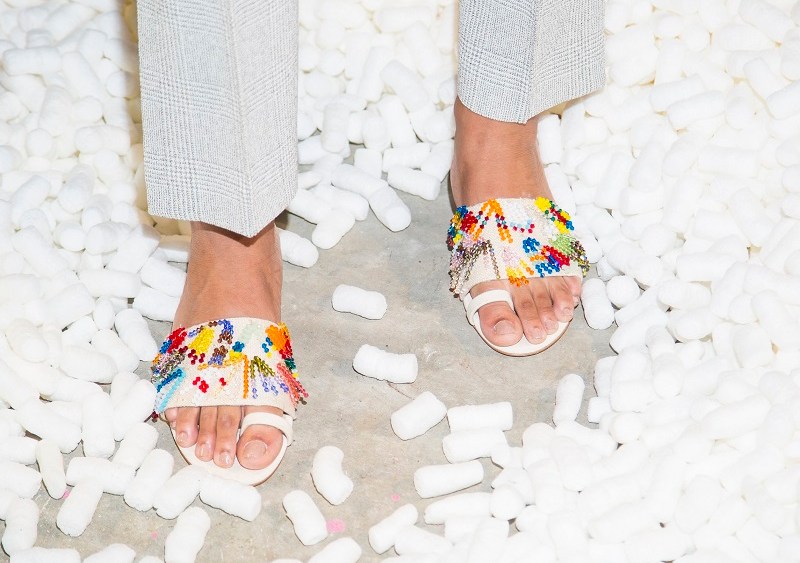 Designers Used Over 575,000 Swarovski Crystals NYFW