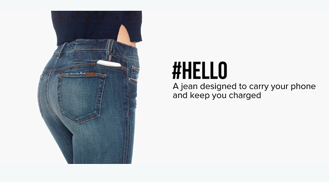 Joe’s Jeans Powers Up With Phone-Charging Jeans