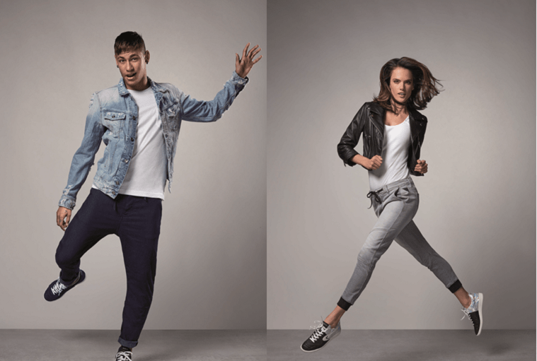 Replay Releases Hyperfree Jean with Alessandra Ambrosio and Neymar Jr.