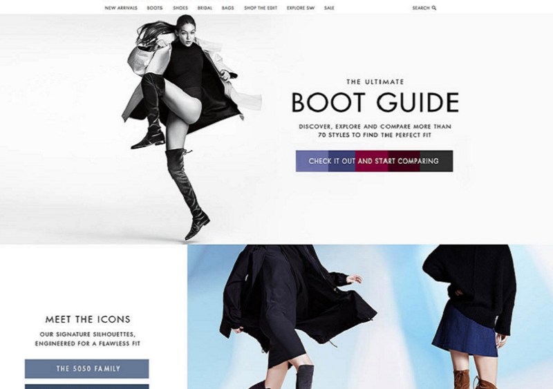 Stuart Weitzman Launches Online Boot Guide