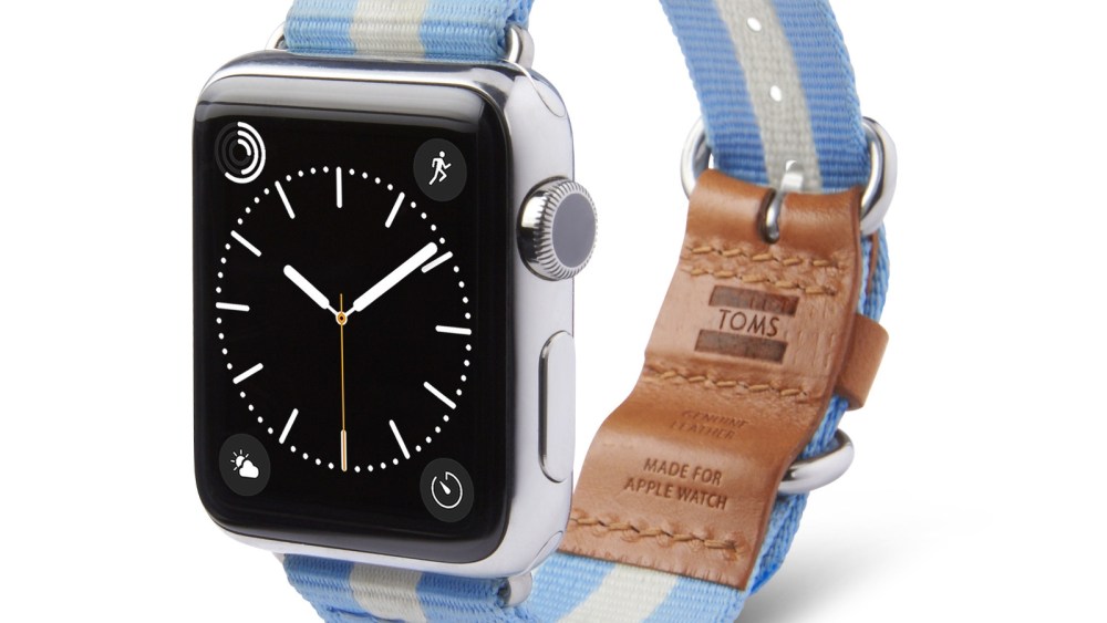 Toms Teams Up with Apple Watch Provide Solar Energy