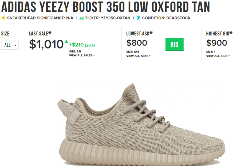 StockX Launches Stock Market Sneakers