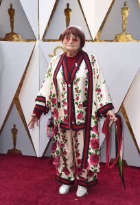 Agnes Varda in Gucci, Oscars 2018