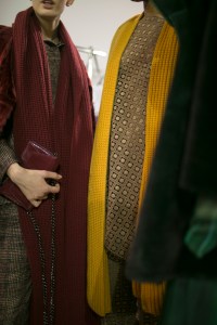 Backstage at Akris RTW Fall 2018