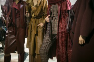 Backstage at Akris RTW Fall 2018