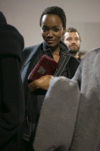 Backstage at Akris RTW Fall 2018