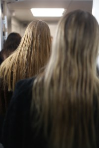 Backstage at Each X Other RTW Fall 2018