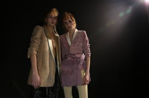 Backstage at Haider Ackermann RTW Fall 2018