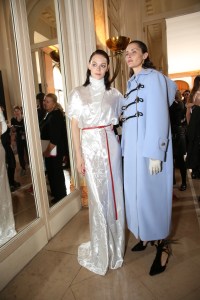 Backstage at Nina Ricci RTW Fall 2018