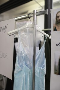Backstage at Olivier Theyskens RTW Fall 2018