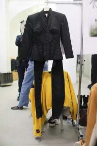 Backstage at Olivier Theyskens RTW Fall 2018