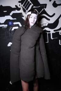 Backstage at Rick Owens RTW Fall 2018