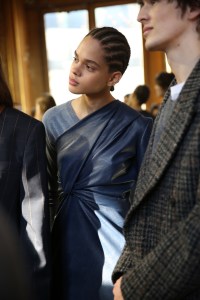 Backstage at Stella McCartney RTW Fall 2018