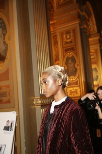 Backstage at Thom Browne RTW Fall 2018