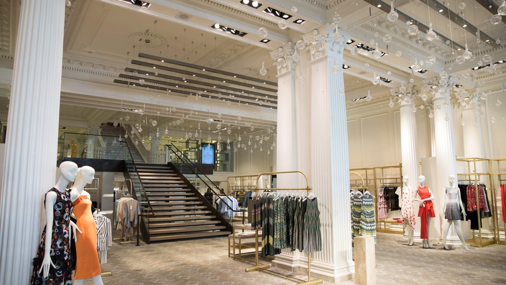 The women's department at Boyds Philadelphia.