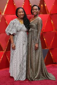 Tarana Burke and Kaia Burke, Oscars 2018