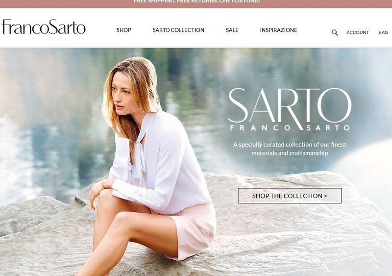 Franco Sarto Launches E-Commerce Store