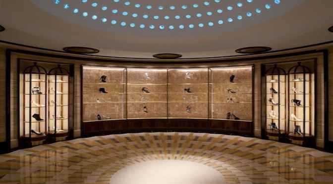 Harrods Opens the Gilded Gates Shoe Heaven