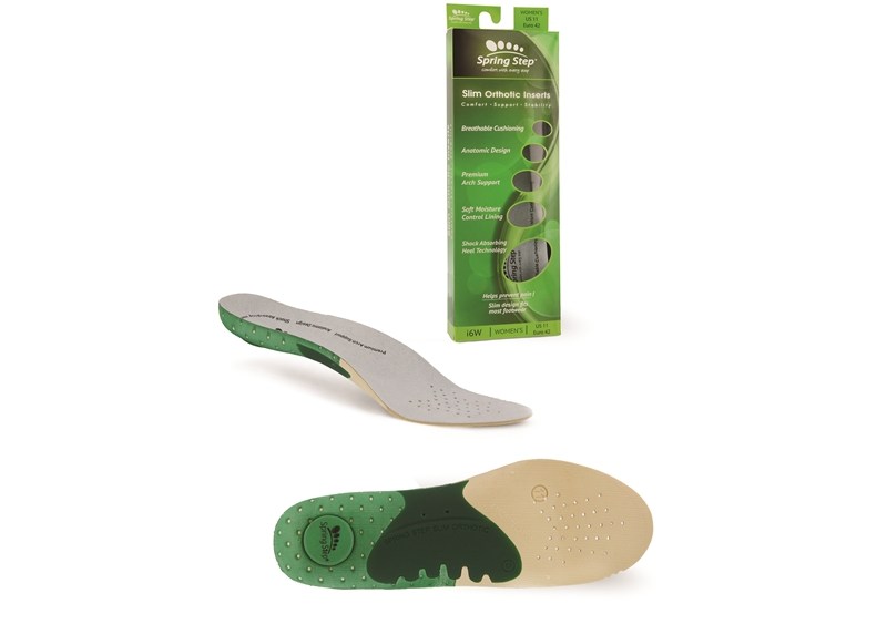 Spring Footwear Debuts Orthotic Insert Line