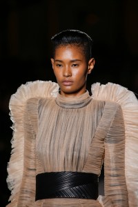 Backstage at Balmain RTW Fall 2018